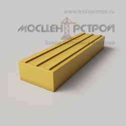 Тактильная Плитка 500х150х80 Продольный Риф