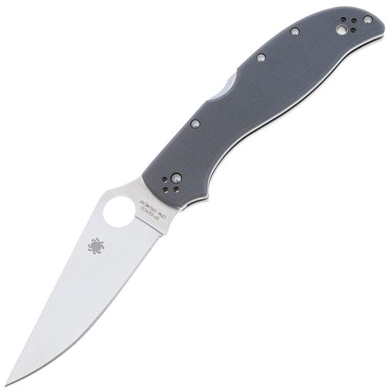 Spyderco SC258GPGYCW Stretch 2 XL Lockback - складной нож, рукоять G10, клинок CPM CRU-WEAR