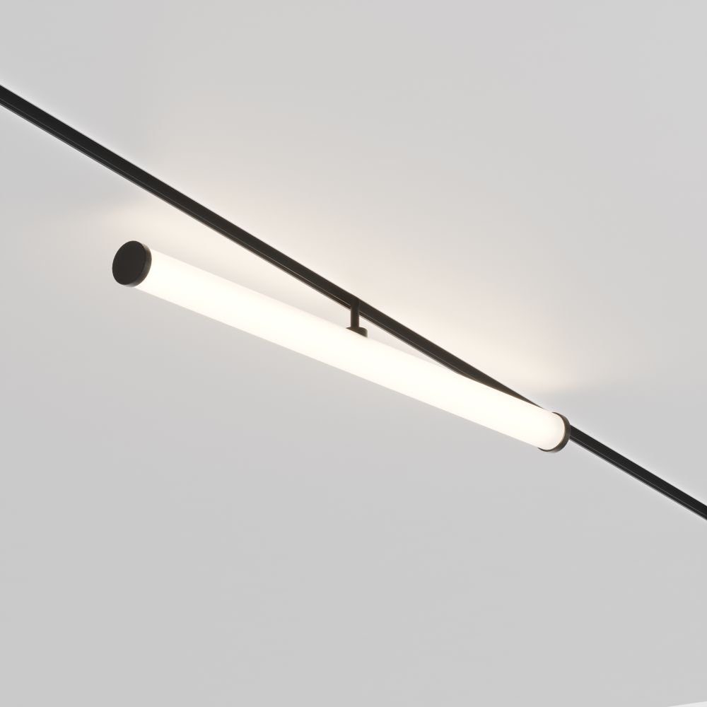 Трековый магнитный светодиодный светильник Maytoni Exility TR086-2-25W4K-B