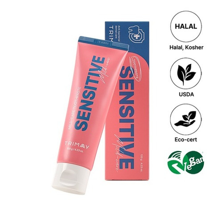 TRIMAY Зубная паста для чувствительных десен Sensitive Mild-Care Toothpaste 120 мл