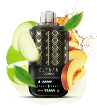 Elf Bar COMBO 25000 - Apple Juicy Peach (5% nic)