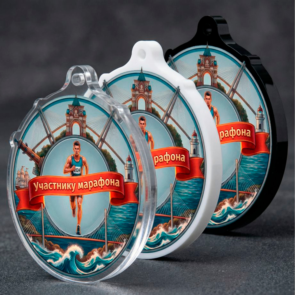 Акриловая медаль Бег 1770-050