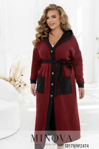 Кардиган 2474-красный Minova