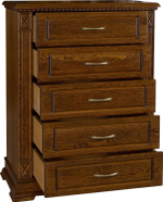 Тумба "Верди Классик" П3.0487.1.37 (Черешня, Массив)