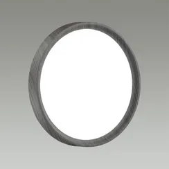 7627/CL PALE SN 000 Светильник пластик/белый/венге под дерево LED 30Вт 4000К D330 IP43 WOODI
