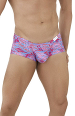 Мужские трусы-хипсы с рисунком Zug Latin Boxer (Размер: XL) (Цвет: ярко-розовый)