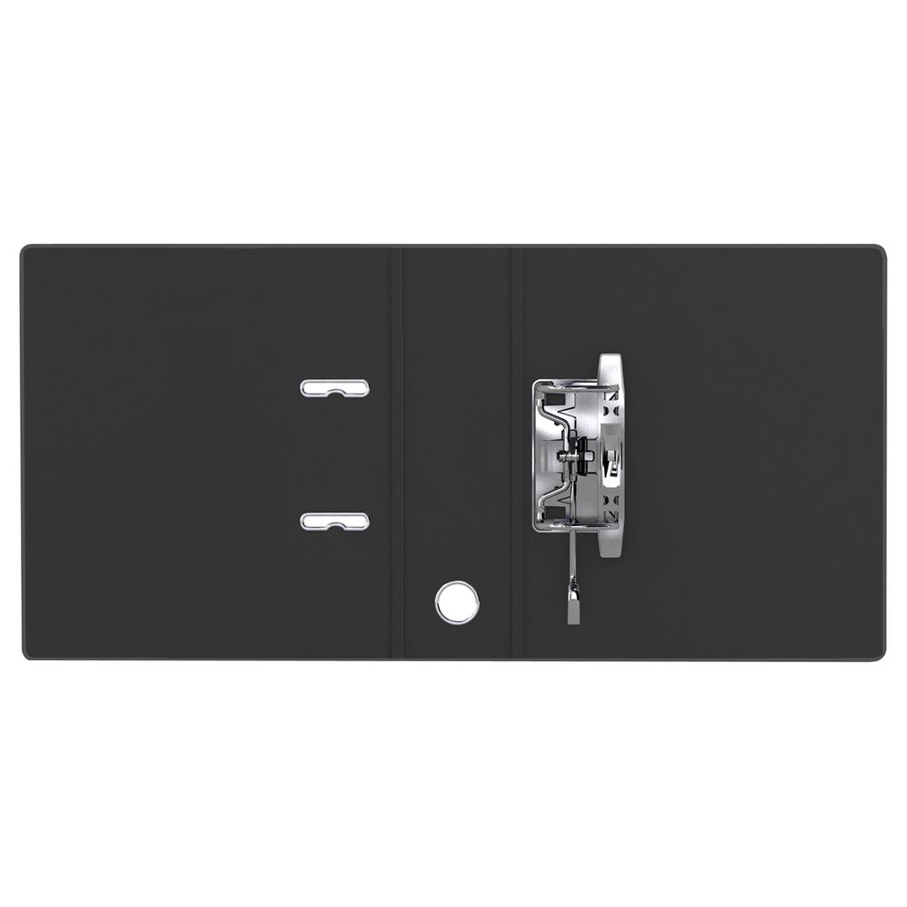 Папка-регистратор 70мм, А5, вертикальная, ПВХ, Berlingo, карман на корешке,черная