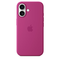 Чехол Apple iPhone 16 Silicone Case with MagSafe Fuchsia MYY53