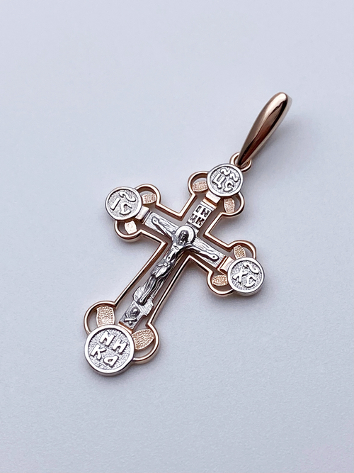 Крест ПР-052 ПЗ рд (Ag 925)