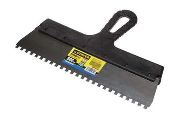 Шпатель STAYER PROF. зубчатый,    зуб 6*6мм