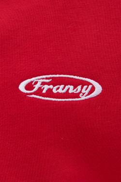 Худи на молнии 04, красное