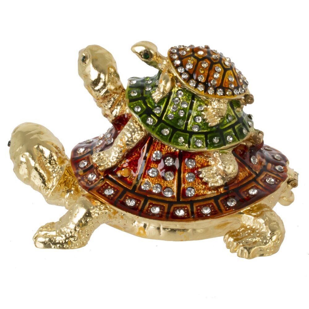 GAEM Шкатулка "Черепахи", L11,5 W7,5 H7,5 см