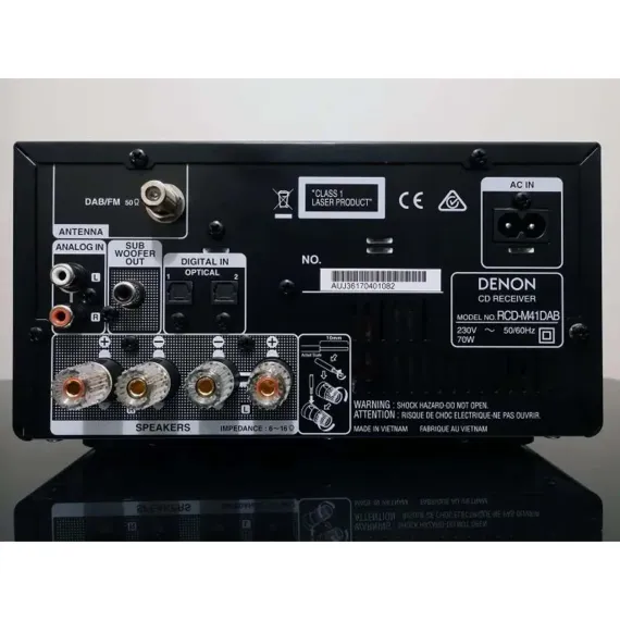 Denon RCD-M41DAB Black