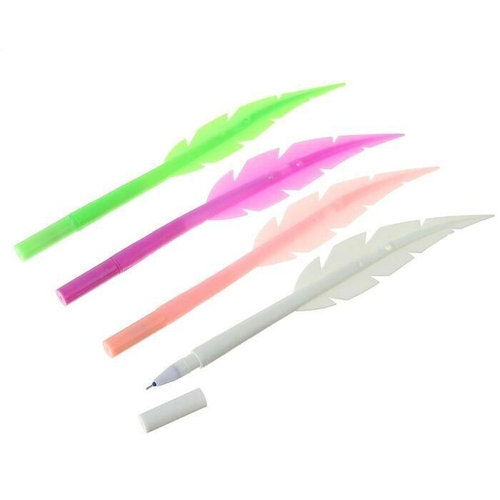 Ручка прикол Перо, цвета в ассортименте