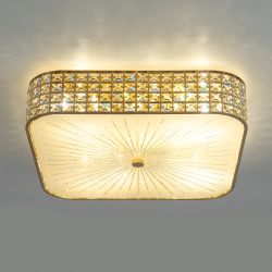 Citilux Портал CL324282 Люстра хрустальная Золото