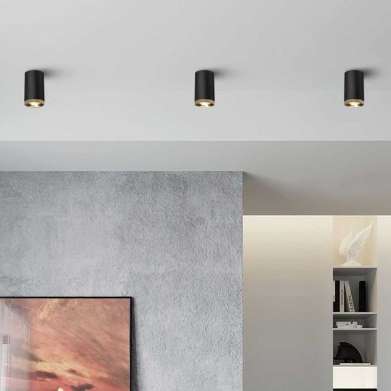 Потолочный светодиодный светильник Elektrostandard Lead 25033/LED черный a062522