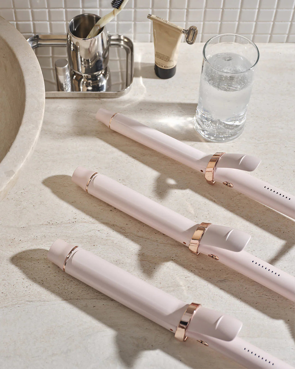 T3 Плойка для волос 32мм SinglePass Curl - Satin Blush