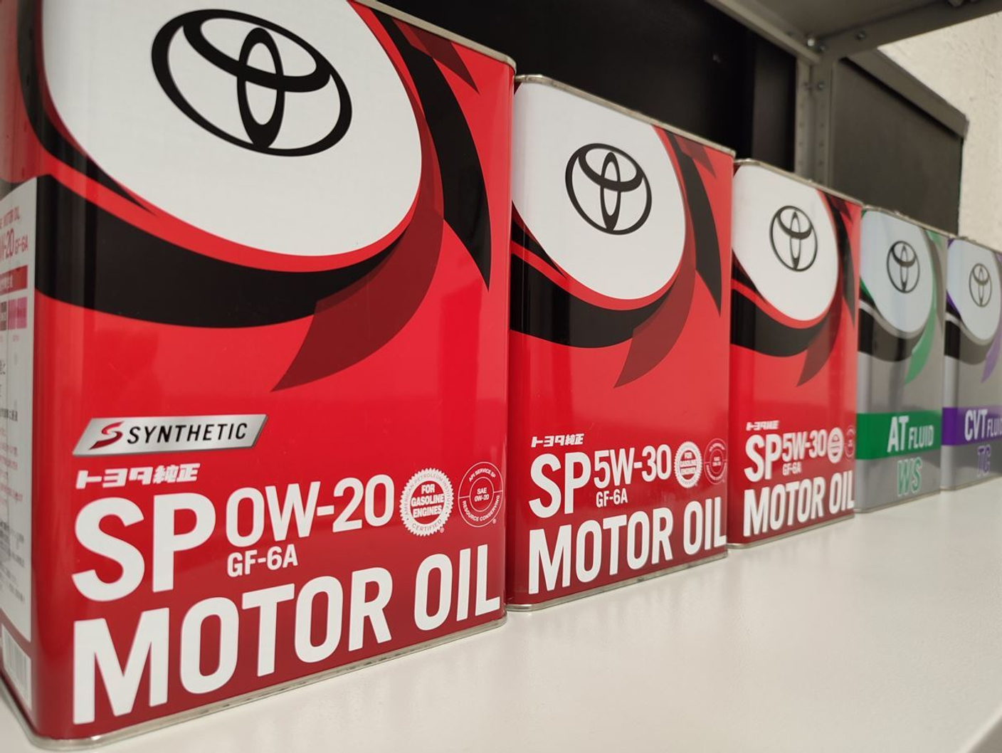 Поступление оригинальных масел TOYOTA