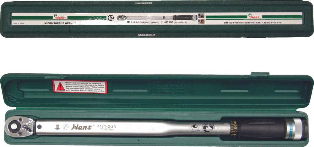 Ключ динамометрический, 4171-2GN, Hans