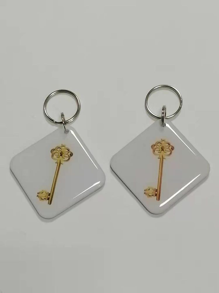 Прокси RFID h2 T5577 (125Khz) Ключ квадрат белый 40*40мм арт.15212