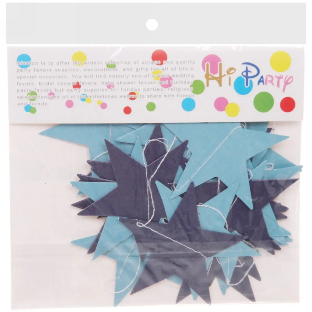 Растяжка «Звездное небо» 4 м, синий