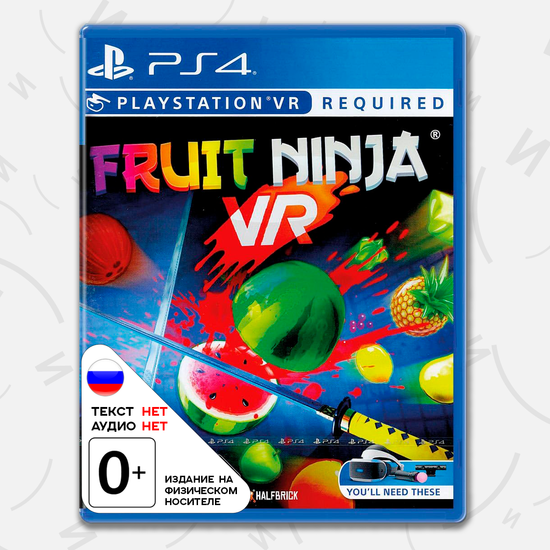 Игра Fruit Ninja VR (только для PS VR) (PS4, английская версия)