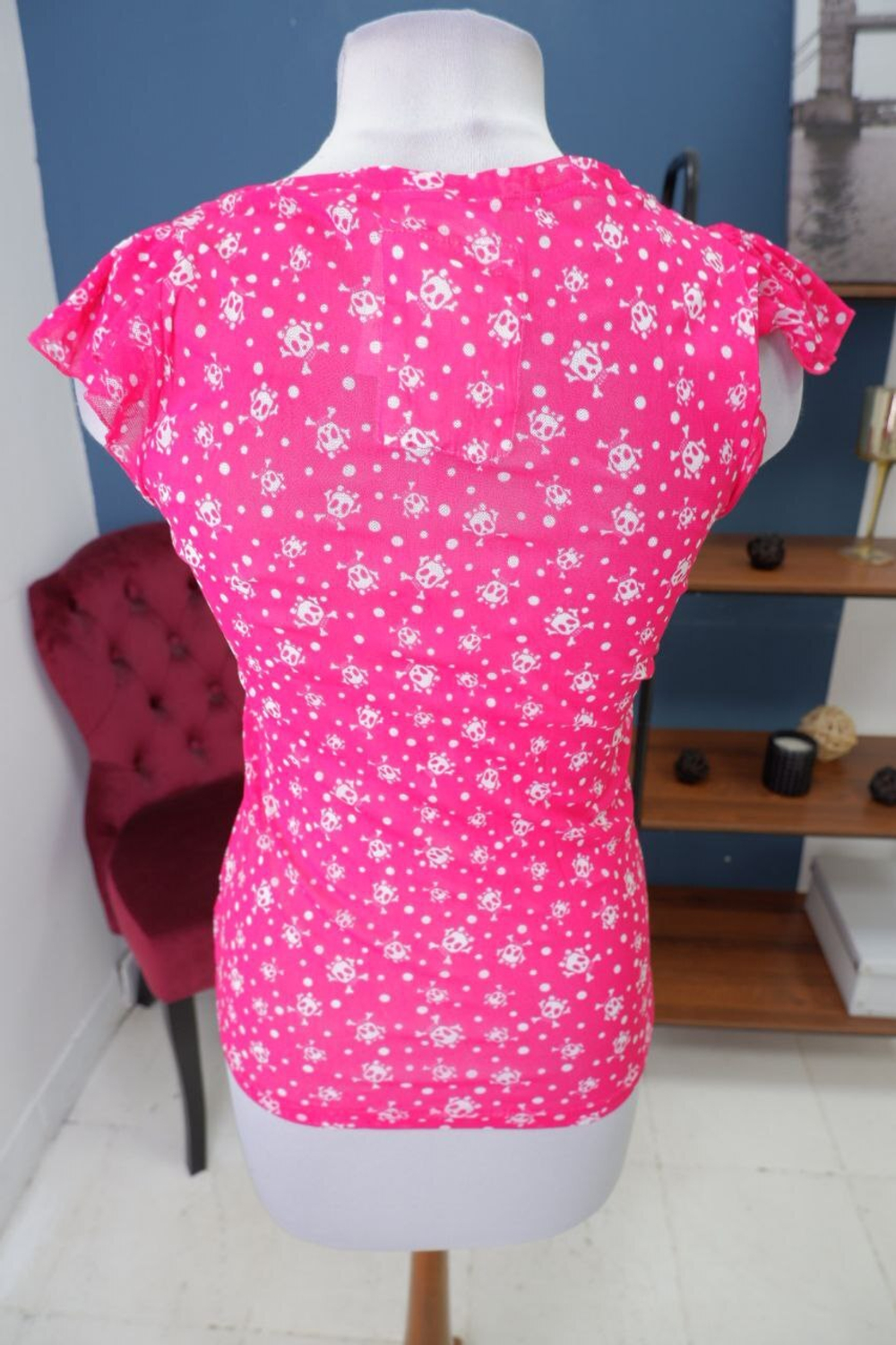 Майка Zara яркая 46 размер