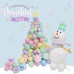 Шар (12"/30 см) Макарунс, Ассорти, пастель 50 шт.