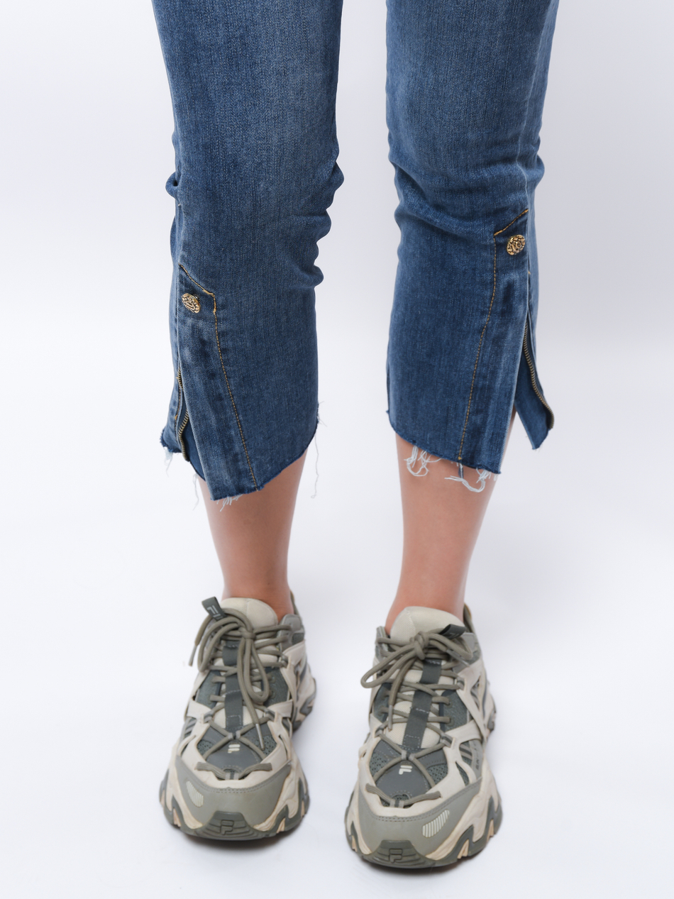 Брюки женские джинсовые