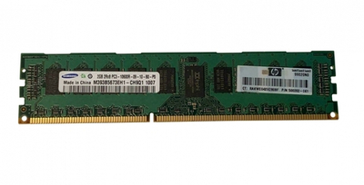 Оперативная память HP 2GB 2Rx8 PC3-10600R-9 Kit M393B5673EH1-CH9Q1