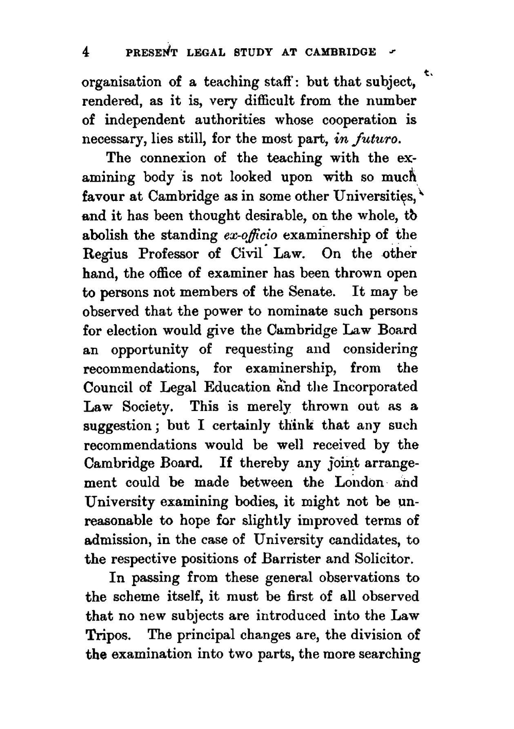 Cambridge Legal Studies | Clark Edwin Charles