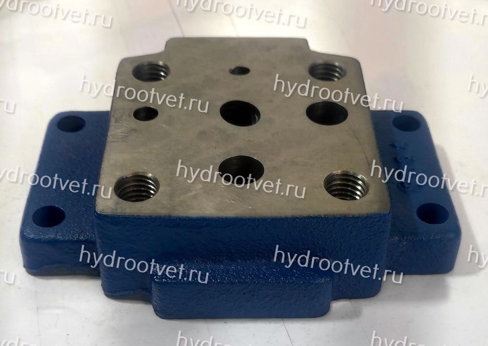 G546/01 - Стальная плита для монтажа клапанов типоразмера Ду10, стандарт ISO 6264