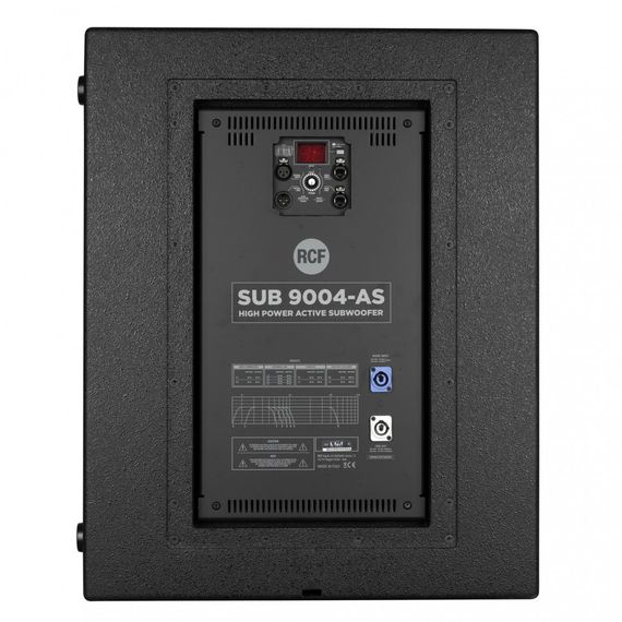 RCF SUB 9004-AS активный сабвуфер, 1400Вт, динамик 18 дюймов