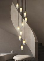 Подвесной светильник MT9056-10H brass