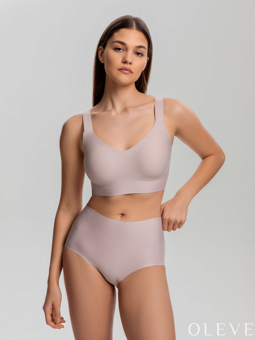 Бесшовный бюстгальтер Plus size