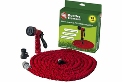 Шланг садовый растягивающийся (15 м) с пистолетом QUATTRO ELEMENTI 241-239