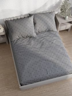 Постельное белье Полисатин Мечта "Grand" евро  Наволочка 50х70 см 2 шт Простынь на резинке 180x200 см Пододеяльник 200x215 см