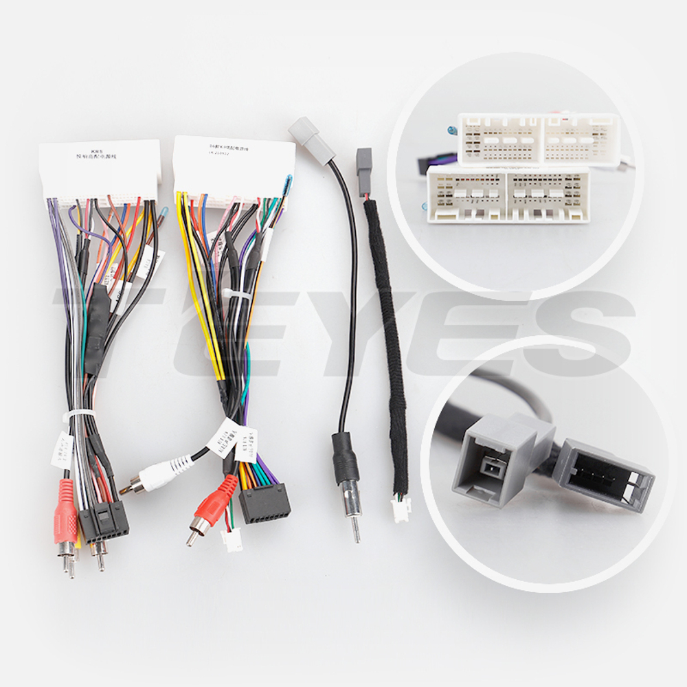 Комплект рамки с разъёмами 9" KIA Rio 2020+мат - Car-Smart 7220M