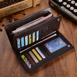 Портмоне мужское чёрное Baellerry из искусственной кожи CW002BL