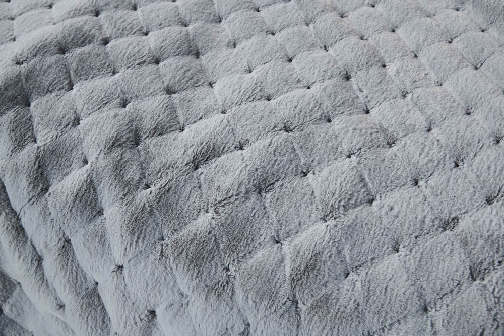 Плед 220х240 Sofi De MarkO Бернард светло-серый