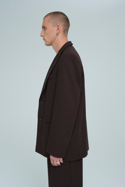 Пиджак однобортный | brown