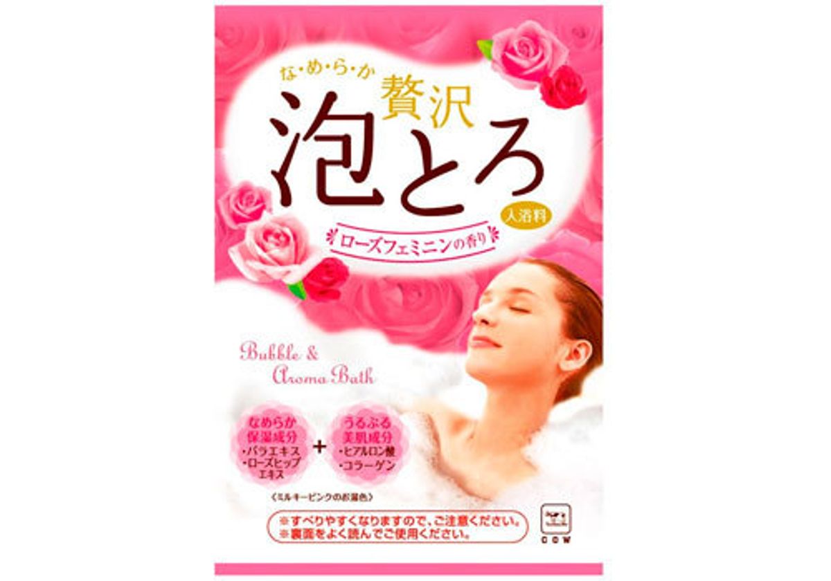 Соль для ванны "Bubble & Aroma Bath" роскошная роза, 30г