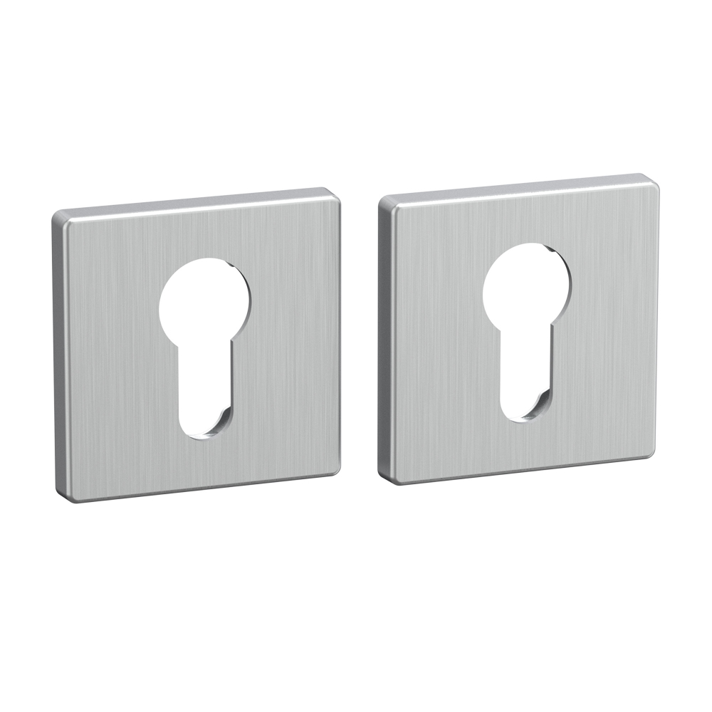 Накладка под цилиндр ET.K.EST.Q52 SSC-16 сатинированный хром