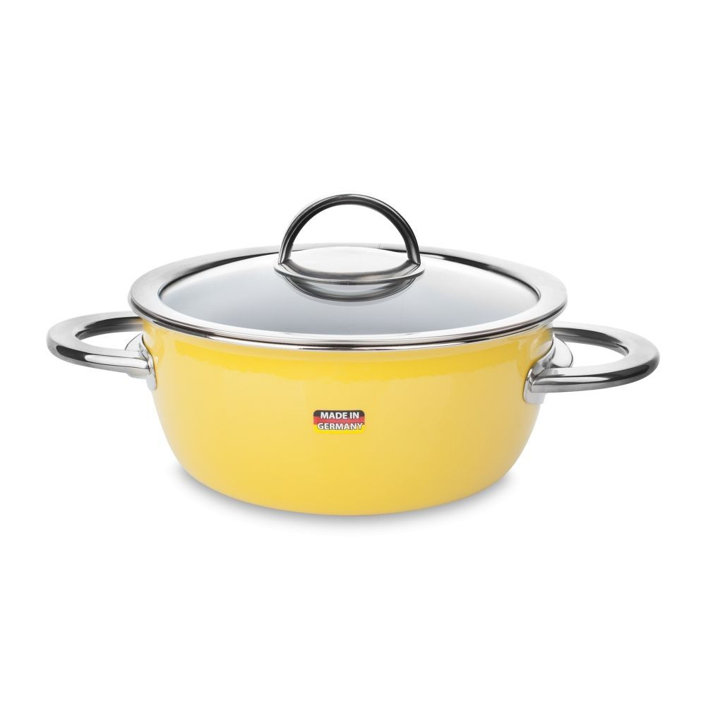 Кастрюля 2л Kochstar Neo желтая Германия
