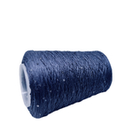 Пряжа на бобине (Италия)95% хлопок с пайетками 5% п/л 100г-450м 350г