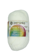 Пряжа "Детская новинка" 01 Белый
