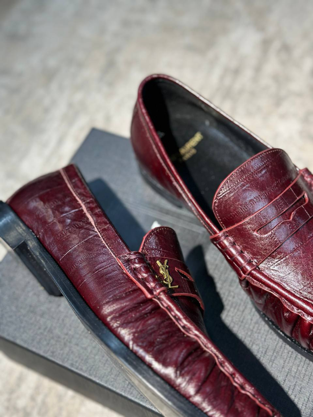Лоферы Yves Saint Laurent