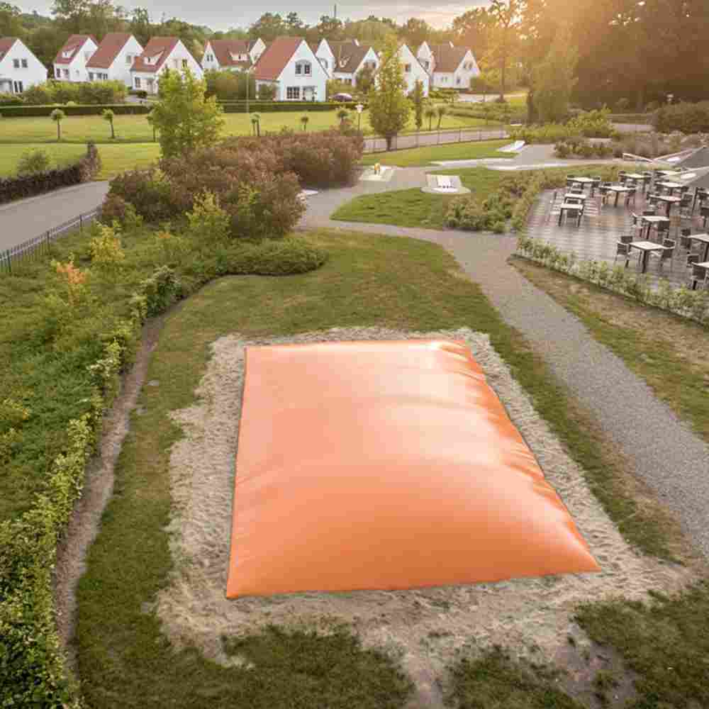 Надувная подушка для установки в грунт «Апельсин», 10×8×2 м