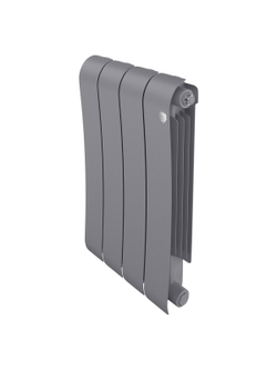 Радиатор биметаллический Royal Thermo Infinity 500 Silver Satin - 4 секц.