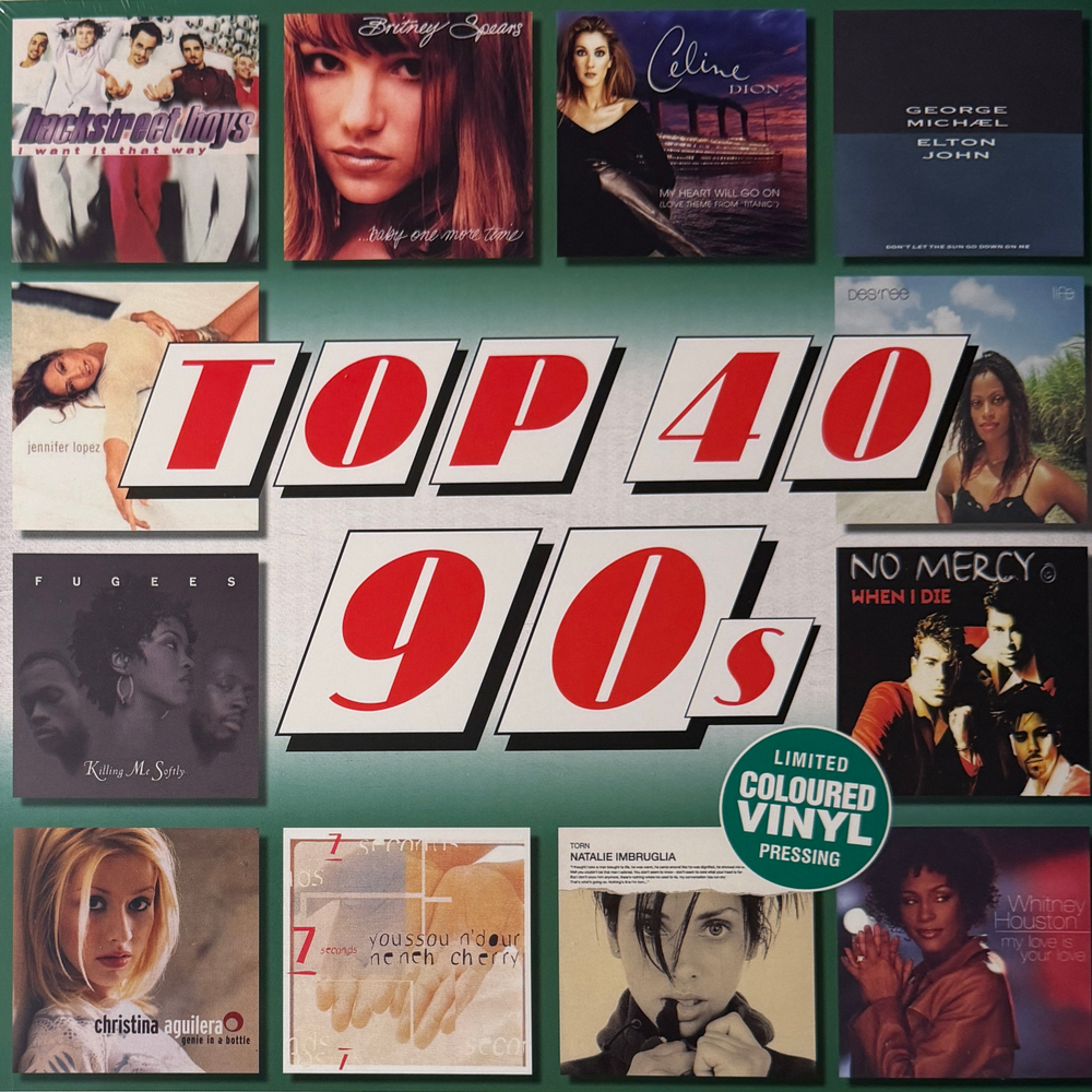 Сборник Top 40 90s (Европа 2022г.) Green